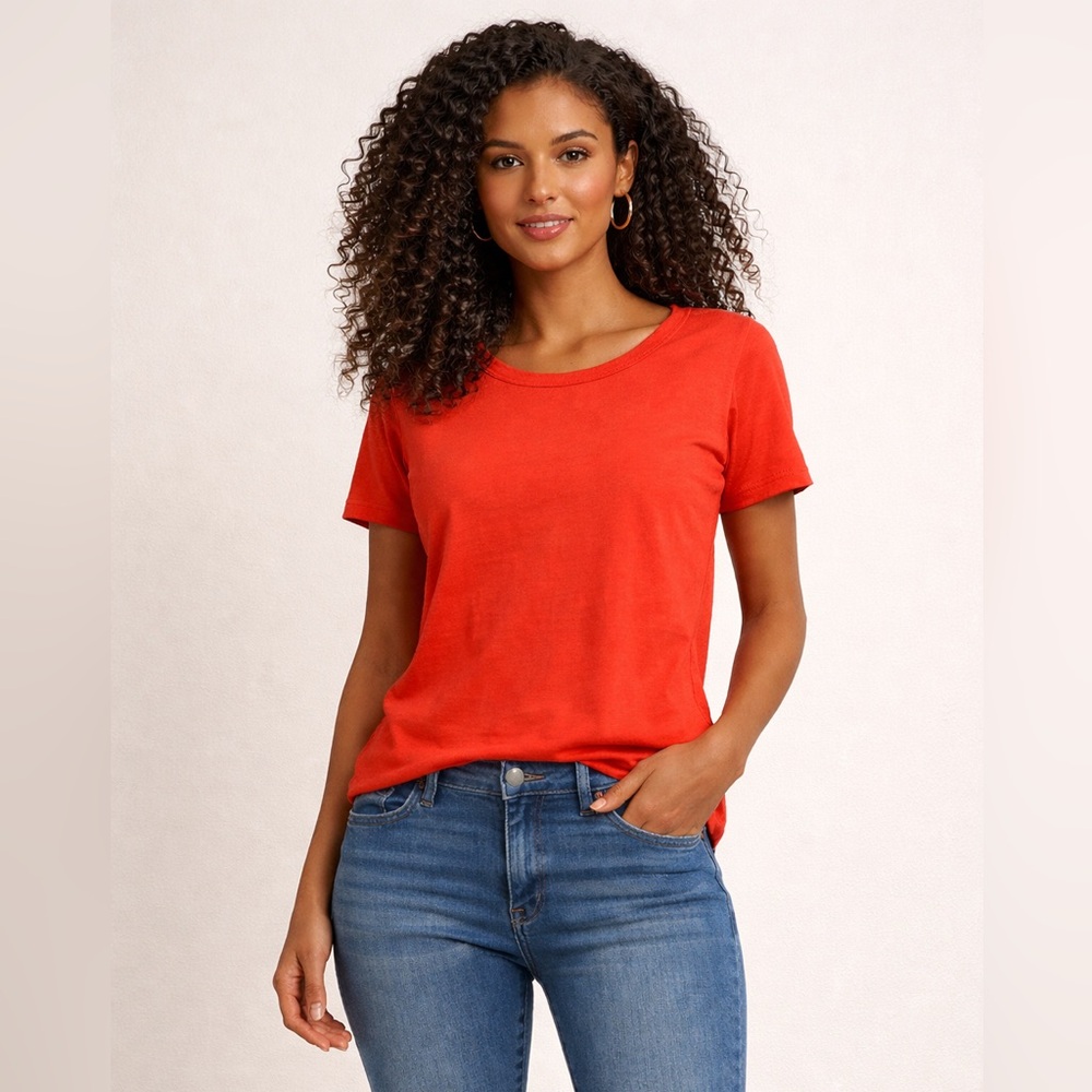 Bundle of 4 Short-Sleeve Tee Junior SO Casual T-Shirts | Size M | Various Colors